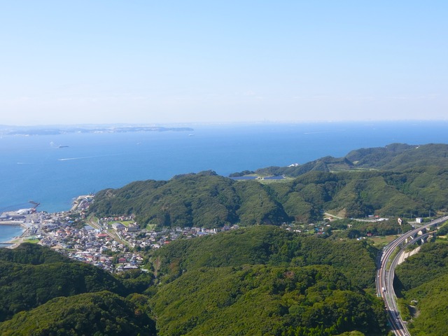 「鋸山日本寺」往路20(三浦半島)201809
