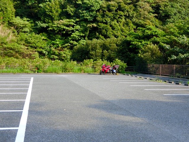 「鋸山日本寺」帰路01（無料駐車場）201809