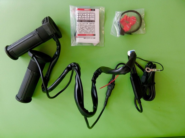 CBR1000RRグリップヒーター取付10